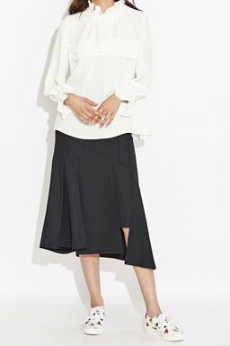 Ruffle Neck Blouse