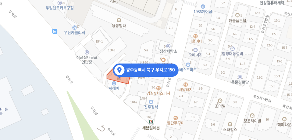 학원 약도