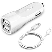 iRAG Car Charger for Galaxy S6/S6 Plus/S7 Edge/S7/S4/S3/Note 4/5/Note E…