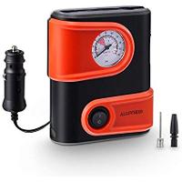 Alloyseed Portable Tire Inflator, Mini Air Compressor Pump Built-in Gau…
