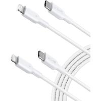 Anker Powerline II USB-C to Lightning Cable (6ft, 2-Pack)