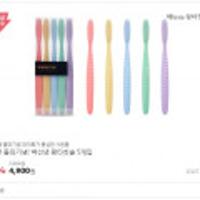 백선생 왕타칫솔 5개