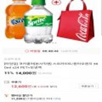 스프라이트/환타오렌지 300ml x24 PET+보냉백