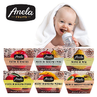 아넬라 생과일 100% 이유식 6+2팩 (100g X 16개)