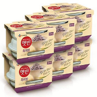 CJ햇반 흑미밥 210g X18개