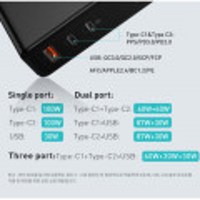 베이스어스 GaN2Pro 120W 고속 PD 멀티충전기 한국형플러그