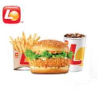 롯데리아 새우버거세트 / 롯데리아 데리버거 단품 (1,500/