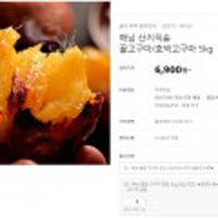 해남 산지직송 꿀고구마/호박고구마 한입 3kg