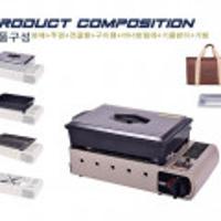 지라프 3in1 구이바다 가스 비비큐 그릴