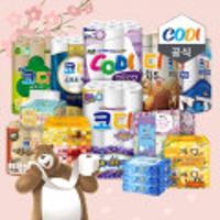 코디 라벤다 화장지 3겹 30m 30롤 3팩(총90롤)