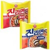 [G마켓] 오뚜기 진라면 매운맛 / 순한맛 20개 (10,500원 / 무료) -> 스마일클럽 쿠폰 적용가