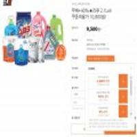 리큐 액체세제 진한겔 알카파워 리필 2.1L x 6개