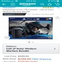 Ps 4 Pro 1TB Console - Call of Duty: Modern Warfare Bundle