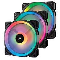 Corsair LL Series LL120 RGB 120mm 3 Fan Pack with Lighting Node Pro