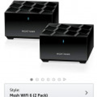 NETGEAR Nighthawk Whole Home Mesh WiFi 6 System (MK62)
