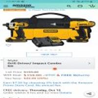 DEWALT 20V MAX Cordless Drill Combo Kit, 2-Tool (DCK240C2)