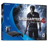 셀러 리퍼 Sony 3001504 PlayStation 4 Slim 500GB Uncharted 4 Bundle