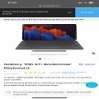 Galaxy Tab S7+ Bookcover Keyboard(fs)