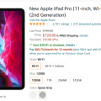 New Apple iPad Pro (11-inch, Wi-Fi, 128GB)