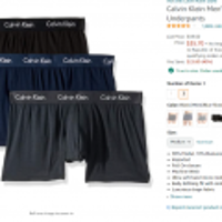 합배용 Calvin Klein Men's Body Modal Trunk Underpants 3pack $99이상 무료