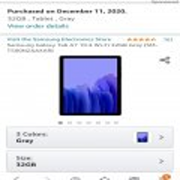 Samsung Galaxy Tab A7 10.4 Wi-Fi 32GB Gray