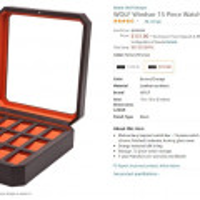 WOLF Windsor 15 Piece Watch Box