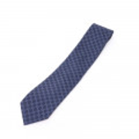 구찌 GG 패턴 실크 넥타이 네이비