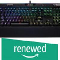 CORSAIR K95 RGB PLATINUM Mechanical Gaming Keyboard Cherry MX Brown(Renewed) 미국 내 무...