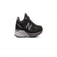 Men's New Balance 990v4 Running Shoe - Color: Black/Silver (Regular Width) ( fs)