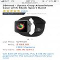 Apple Watch Series 3 애플워치3 GPS 38mm 스페이스그레이