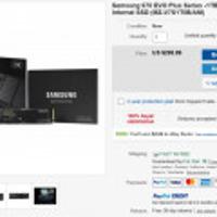 Samsung 970 EVO Plus Series -1TB PCIe NVMe - M.2 Internal SSD (MZ-V7S1T0B/AM) free)