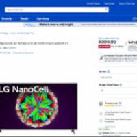 LG - 75" Class NanoCell 80 Series LED 4K UHD Smart webOS TV