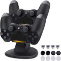 합배용 Lasuavy DualShock 4 Dual Charging Station - PS4 / PS4 Pro / PS4 Slim