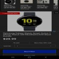 Samsung Galaxy Watch Smart Active 2 44mm Watch SM-R820NZKCXAR Black Bundle (미국내fs)