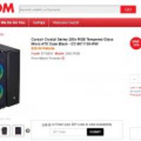 Corsair Crystal Series 280x RGB Micro ATX Case Black