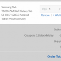 갤럭시 탭 S6 10.5" 128GB Wi-Fi 마운틴그레이 Grade A