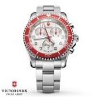 레드베젤 빅토리녹스 메버릭 크로노 시계