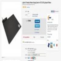 logitech G Powerplay Wireless Charging System for G703, G903 Lightspeed Wireless