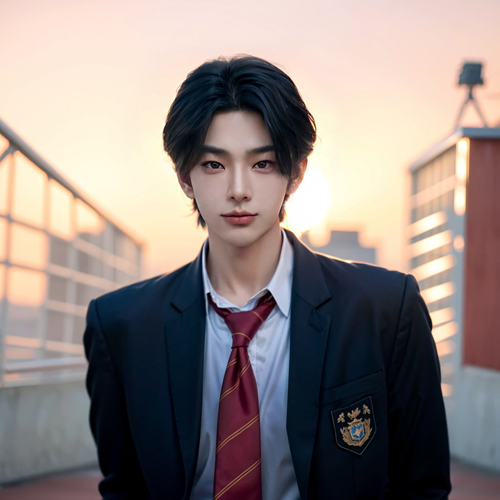 Hyunwoo, the most popular boy in school