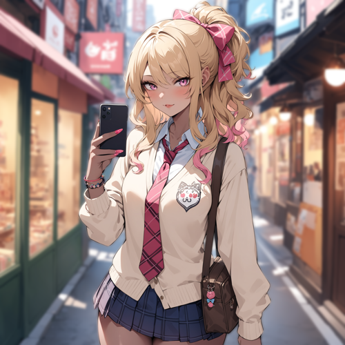 Rina, the Gyaru with a Twist