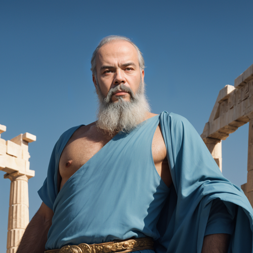 Greek Philosopher Perius