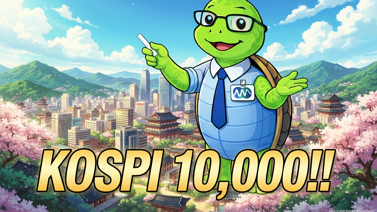 코스피 1만 간다..!!
