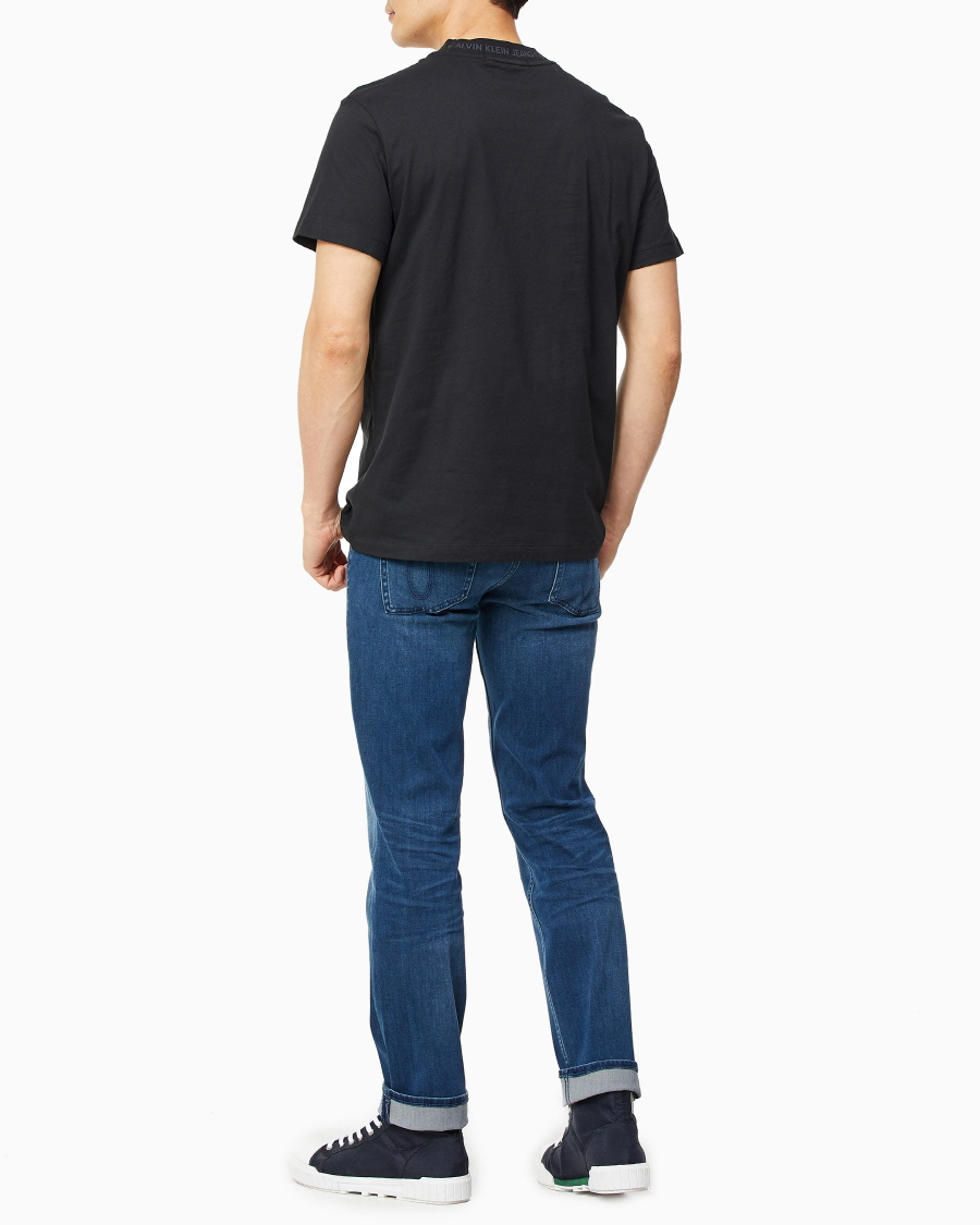 캘빈클라인 진(CALVIN KLEIN JEANS) 남 J317096 BEH 블랙 로고 자카드 티셔츠 - 18,400 | 무신사 스토어