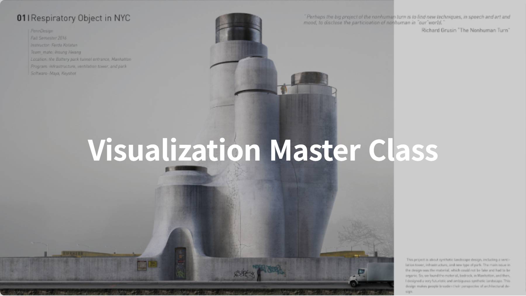 Visualization Master Class