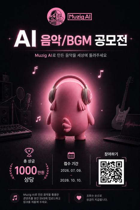 Muzig AI 음악·BGM 공모전