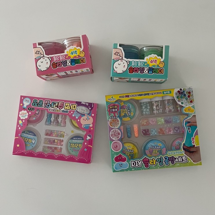 빵꾸똥꾸 문구야 안산상록점 아이와 함께 슬라임 쇼핑하기