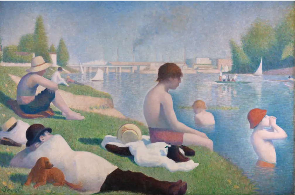 Georges Seurat, Bathers at Asnières, 1884