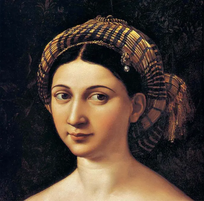 Raffaello Sanzio, ‘La Fornarina’, 1518~1519