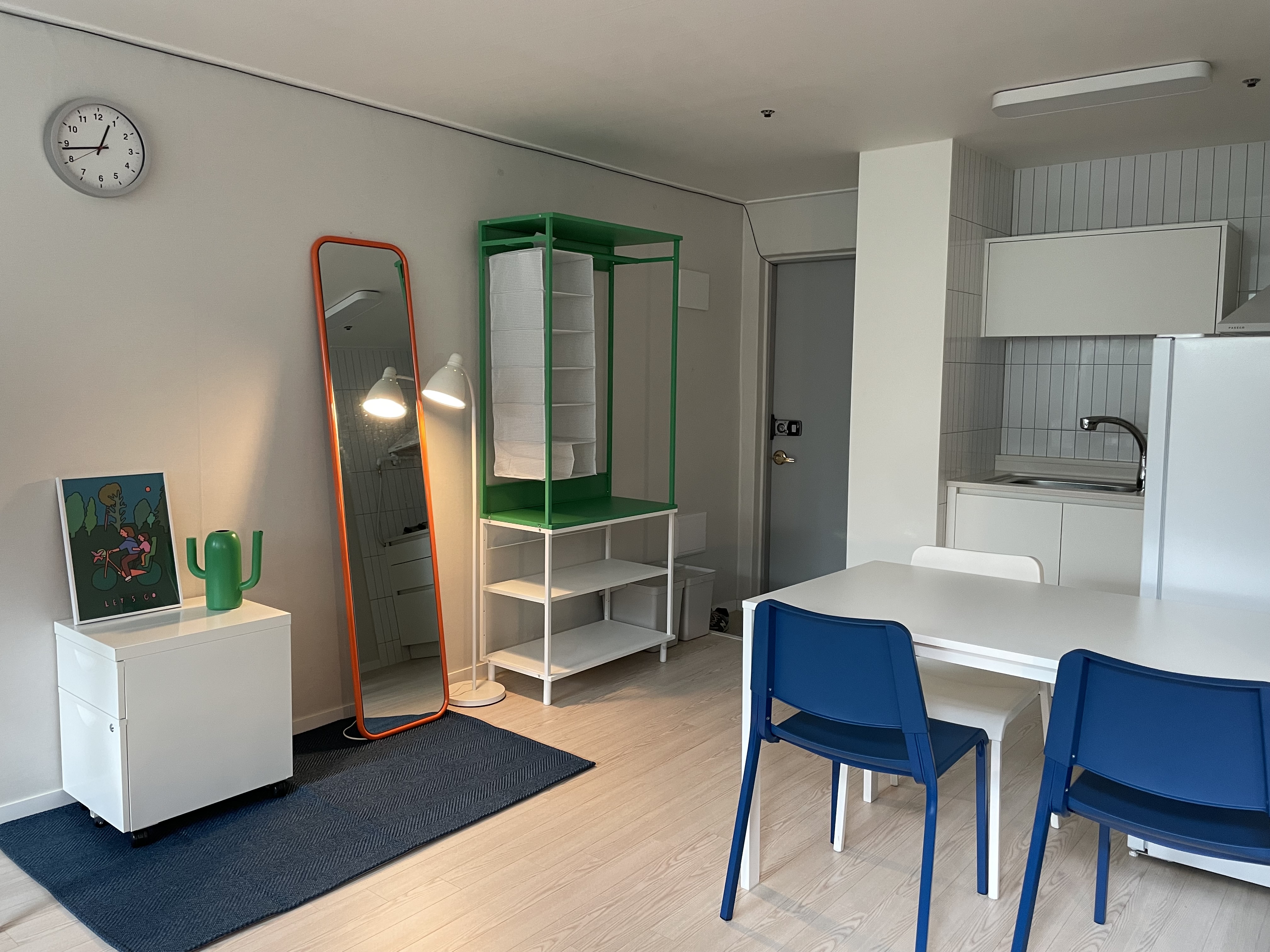 Officetel Studio in Gwangjin, Seoul — 38m², sleeps 2, 1 bath