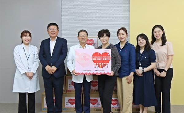 일산차병원, 300만원 상당 기저귀 위생용품 등 지원